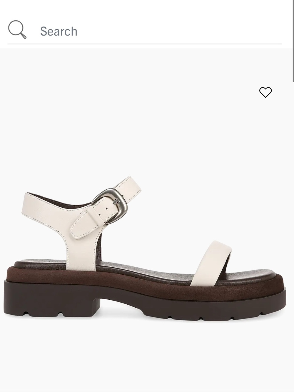 Vince Eloise leather easy comfort sandals